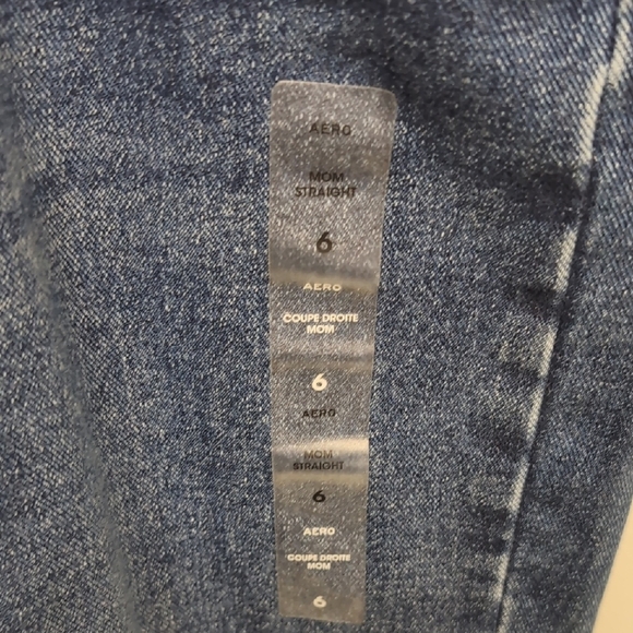 Aeropostale Size 6 Mom Straight Leg Jeans. NWT - Picture 5 of 7